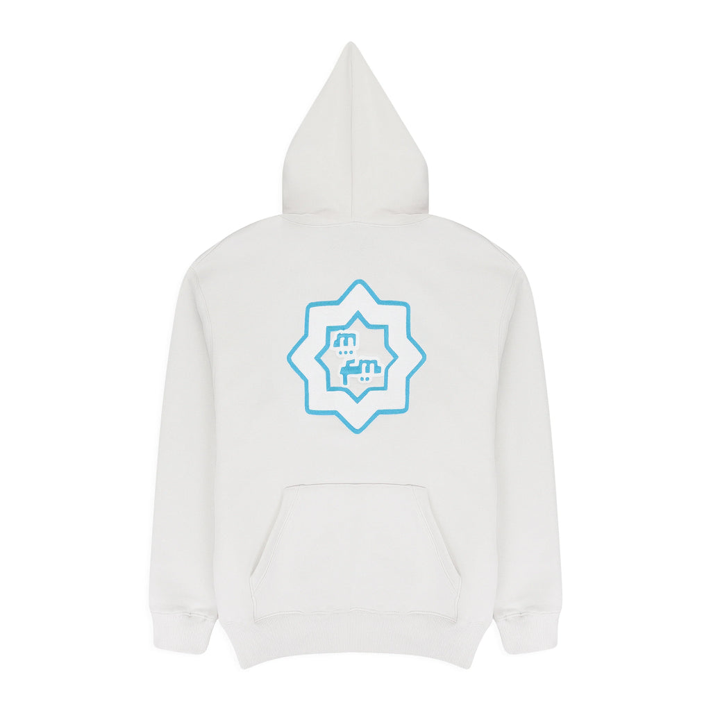Murder FM WHITE ICE BILLY HOODIE