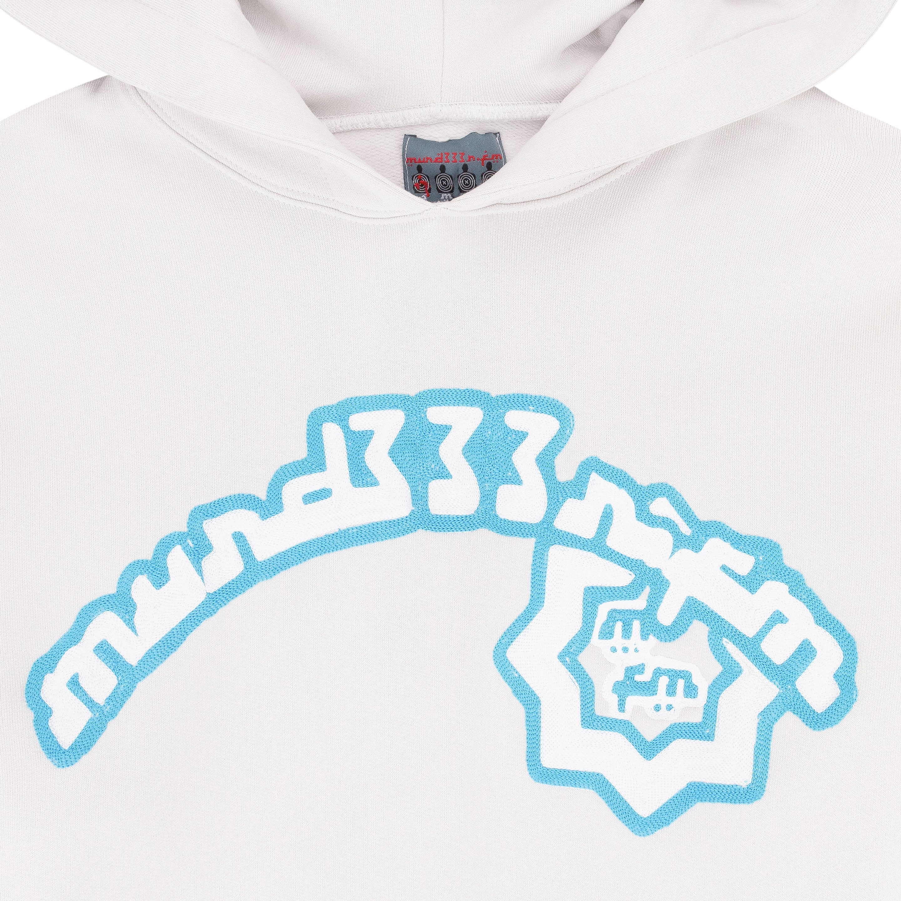 Murder FM WHITE ICE BILLY HOODIE