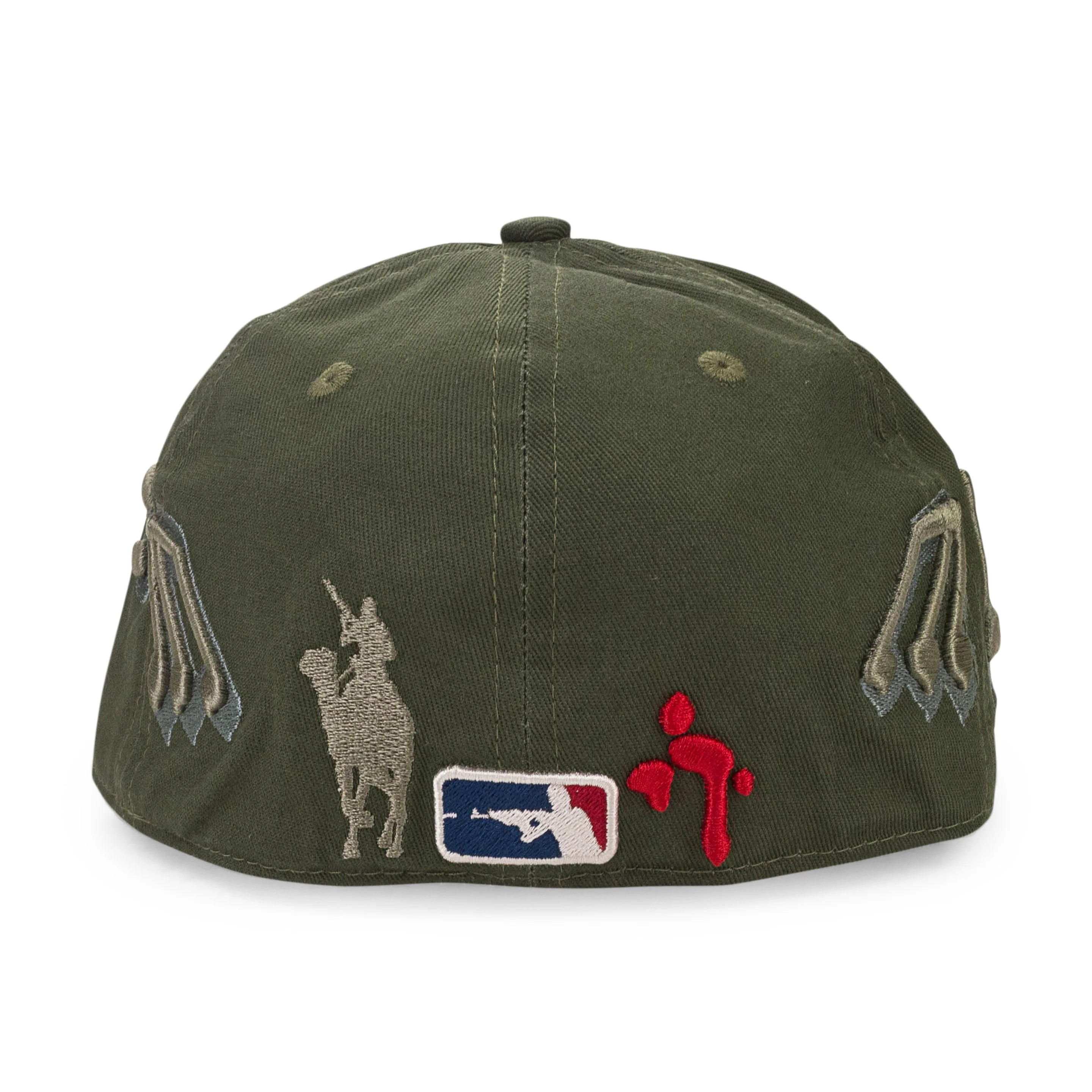 MURD333R.FM GREEN CLAY HAT